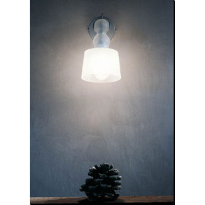 Produzione Privata Acquaparete Wall Sconce in Sanded