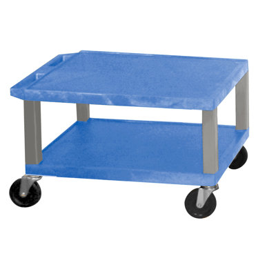 H. Wilson Company Tuffy 16" 2-Shelf Utility Cart