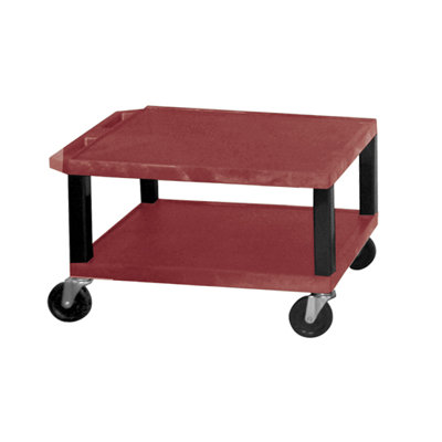 H. Wilson Company Tuffy 16" 2-Shelf Utility Cart