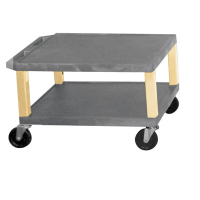 H. Wilson Company Tuffy 16" 2-Shelf Utility Cart