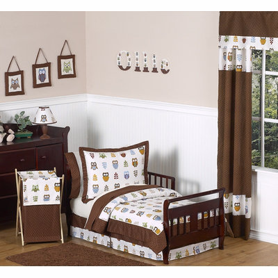 Sweet Jojo Designs Owl Collection Window Panels 