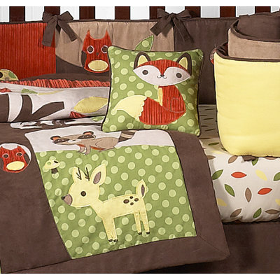 Sweet Jojo Designs Forest Friends 9 Piece Crib Bedding Collection
