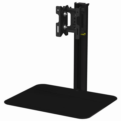 Eco-Mount by AVF Tilt and Turn TV Mount with AV Shelving (46" Screens)