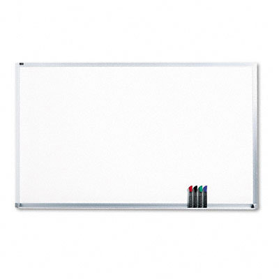 Quartet&reg; Magnetic Dry-Erase Porcelain Board in White with Aluminum Frame