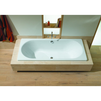 Kaldewei Klassikduo 16.93" x 70.87" Bath Tub in White