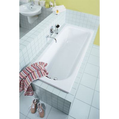 Kaldewei Saniform Plus 16.14" x 55.12" Bath Tub in White