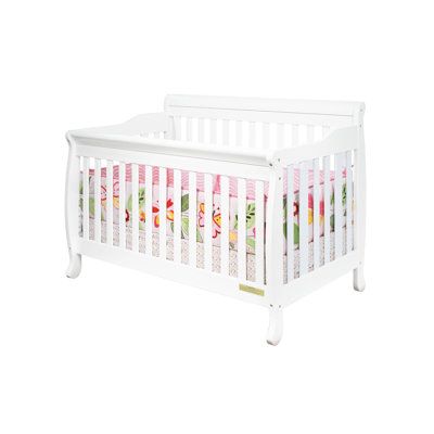 AFG Furniture Athena Alice Two Piece Convertible Crib Set in Cherry