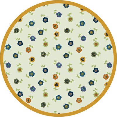 Joy Carpets Just for Kids Awesome Blossom Bold Kids Rug