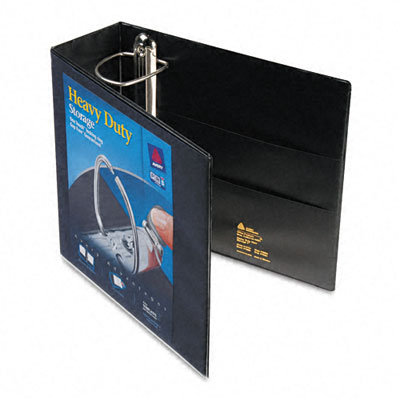 Avery Consumer Products Nonstick Heavy-Duty EZD Reference View Binder, 4in Capacity, Black                                                           