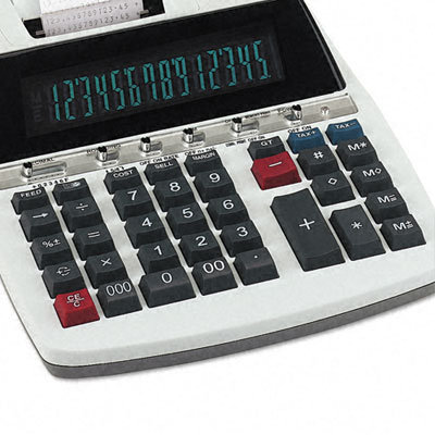 Canon MP49D Desktop Calculator, 14-Digit Fluorescent, Two-Color Printing                                                           