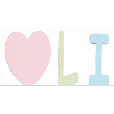 Little Colorado Personalized Peg Rack- Pastel