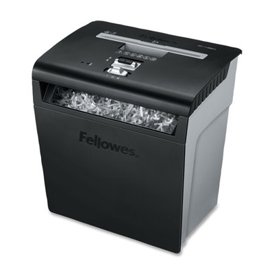 Fellowes Mfg. Co. Powershred P-48C Deskside Cross-Cut Shredder, 8 Sheet Capacity