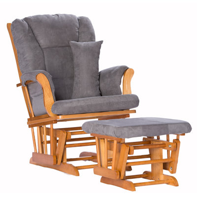 Storkcraft Custom Tuscany Glider and Ottoman