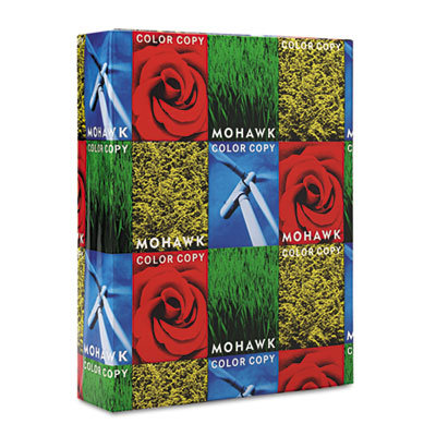 Mohawk Fine Papers 100% Recycled Color Copy/Laser Paper, 96 Brightness, 28lb, Letter, 500 Sheets                                                
