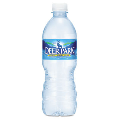 Nestle' USA Bottled Spring Water, 1/2-Liter Size, 24 Bottles/Carton