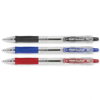 Pilot Pen Corporation of America Ballpoint Pen,Retract./Refill.,Fine Point,Black