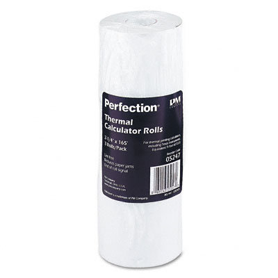 PM Company Thermal Paper Roll, Cash Register / Calculator, 3/Pack