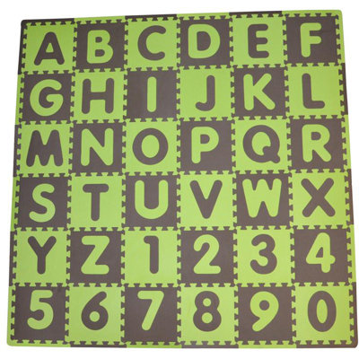 Tadpoles Tadpoles 36 Piece ABC Playmat Set