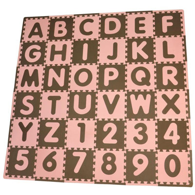 Tadpoles Tadpoles 36 Piece ABC Playmat Set