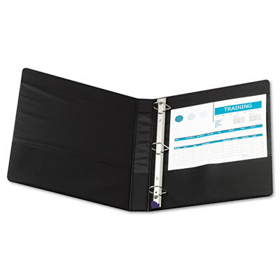 Wilson Jones Locking No-Gap D-Ring Vinyl Binder, 1in Capacity, Blue                                                                       