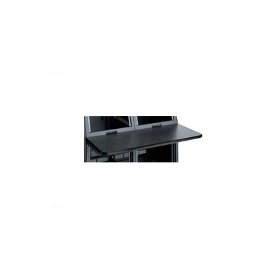 Middle Atlantic 1 Bay Monitoring Console Work Surface, Black T-Mold Trim