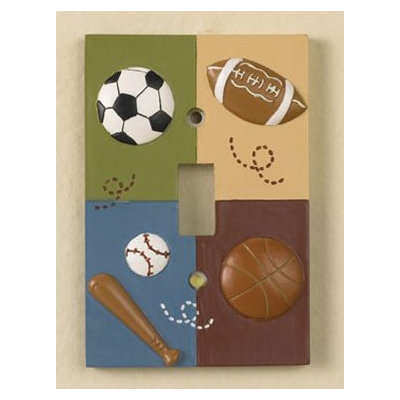 Sports Fan Switch Plate