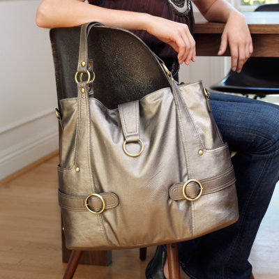 Timi and Leslie Hannah Convertible Tote Diaper Bag
