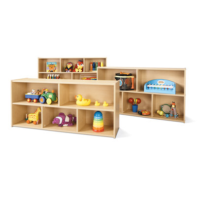 Young Time Toddler Two Shelf Storage Unit