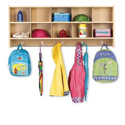 Young Time 10 Section Wall Locker