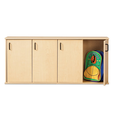 Young Time Four Section Stackable Locker with Doors