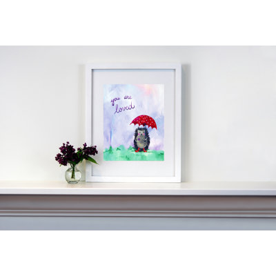 CiCi Art Factory Words of Wisdom You are Loved Print