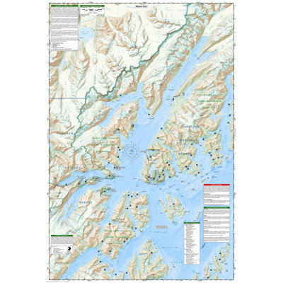 National Geographic Maps Trails Illustrated Map Prince William Sound, West