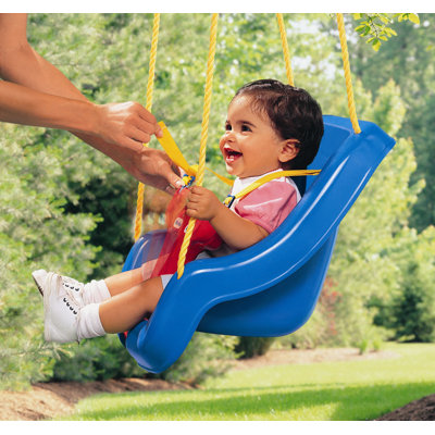 Little Tikes 2-in-1 Snug 'n Secure Swing in Blue
