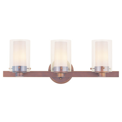 Livex Lighting Manhattan 8.75" Three Light Bath Vanity