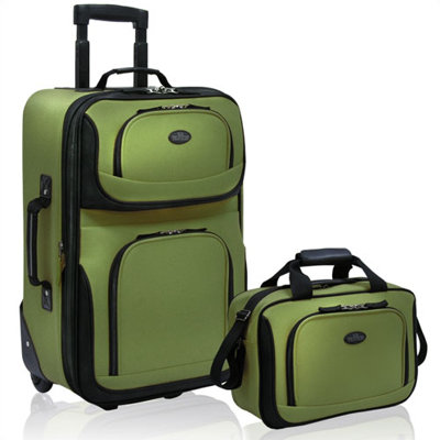 Traveler's Choice Rio 2 Piece Expandable Luggage Set
