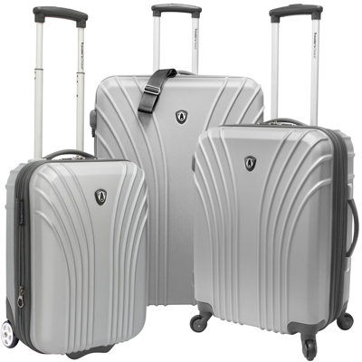 Traveler's Choice 3 Piece Hardsided Expandable Luggage Set