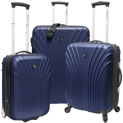 Traveler's Choice 3 Piece Hardsided Expandable Luggage Set