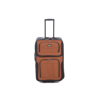 Traveler's Choice Amsterdam 25" Expandable Rolling Upright in Orange