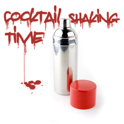 Kikkerland Graffiti Cocktail Shaker