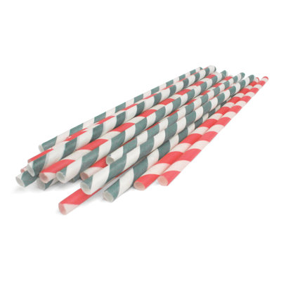 Kikkerland (144 per Carton) Paper Straws