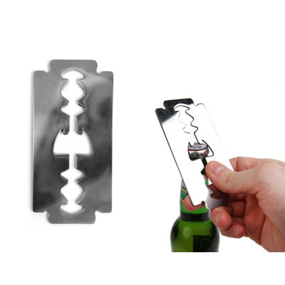 Kikkerland Stainless Steel Bottle Opener