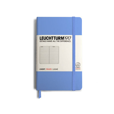 Kikkerland Hard Cover Pocket Ruled Notebook