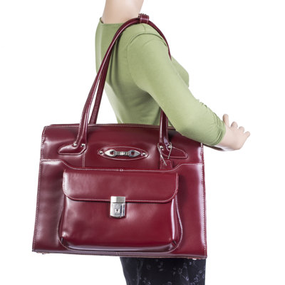 McKlein USA W Series Wenonah Leather Ladies' Briefcase