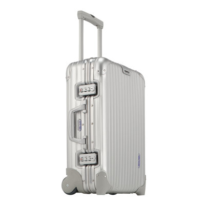 Rimowa Topas Aluminum Silver Cabin 21.7" Trolley Carry-On