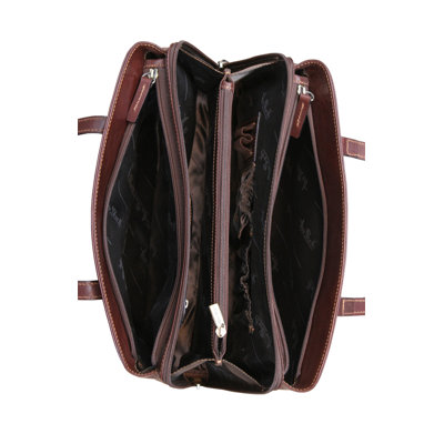 Tony Perotti The Green Collection Ferrara Multi-Gusset Handbag