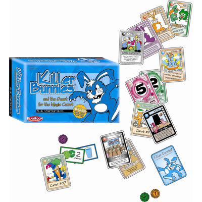 Playroom Entertainment Killer Bunnies Quest Blue Starter Games