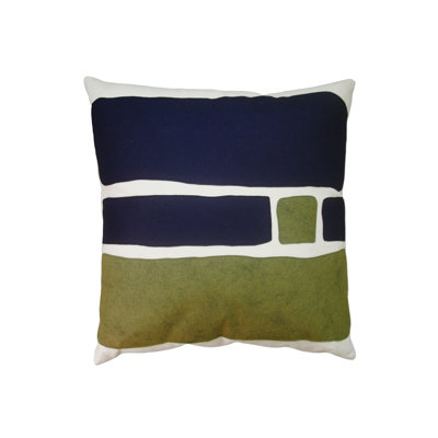 Balanced Design Big Block Applique Pillow