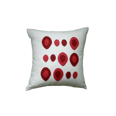Balanced Design Eggs Applique Pillow