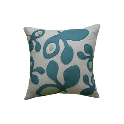 Balanced Design Pods Applique Pillow