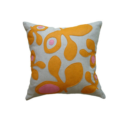 Balanced Design Pods Applique Pillow